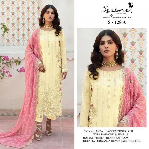 Serine S 128 A To D Party Wear Designer Pakistani Suit Collection